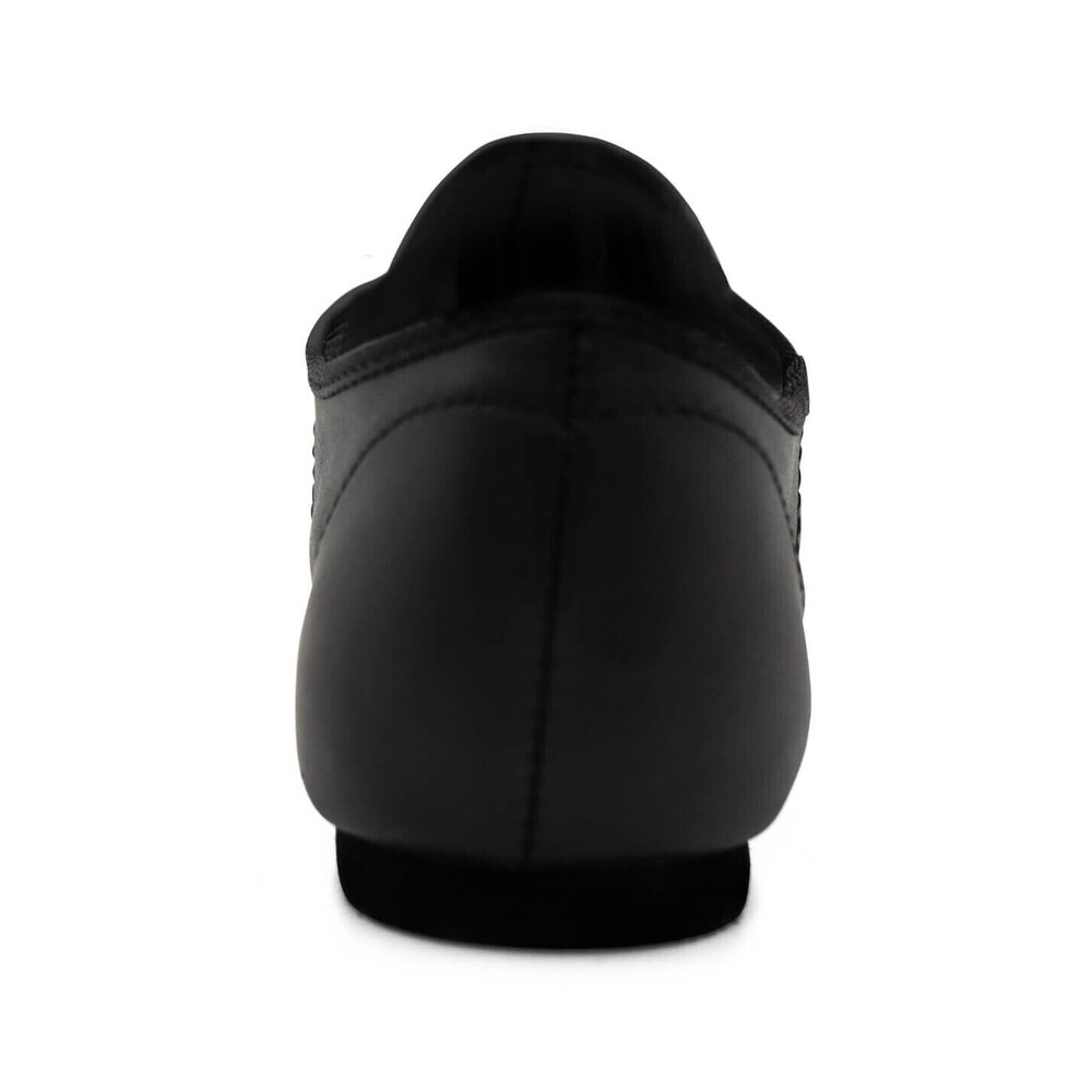 NEW Capezio Women's Size‎ 5 M Split Sole Black Techno-Jazz Oxford Shoes EJ1 - Picture 4 of 8